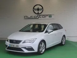 Blanco Usado 2017 Seat Leon ST FR Familiar | 16.550 € (Precio justo)