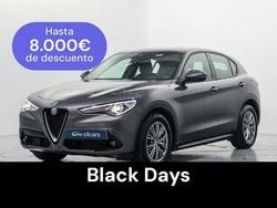 Gris / plata Usado 2022 Alfa Romeo Stelvio Super SUV | 27.290 € (Precio justo)