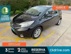 Negro Usado 2016 Nissan Note Acenta Monovolumen | 7190 € (Precio justo)