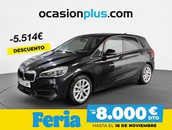 Negro Usado 2021 BMW 225 Active Tourer iPerformance Monovolumen | 18.490 € (Buen precio)