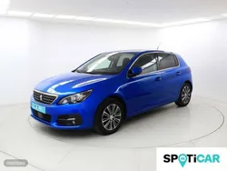 Azul Usado 2021 Peugeot 308 Allure Berlina | 16.990 € (Caro)