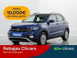 Azul Usado 2022 VW T-Cross Advance SUV | 19.990 € (Precio justo)