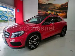 Rojo Usado 2015 Mercedes GLA220 AMG line SUV | 21.900 € (Precio justo)