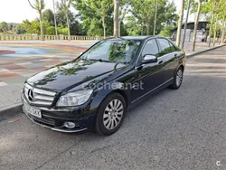 Negro Usado 2009 Mercedes C200 Berlina | 6500 € (Precio justo)
