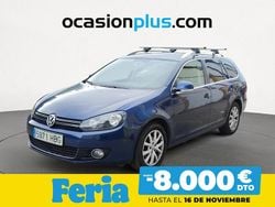 Azul Usado 2011 VW Golf VI Advance Familiar | 7490 € (Buen precio)