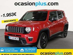 Rojo Usado 2022 Jeep Renegade Longitude SUV | 19.537 € (Precio justo)
