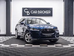 Azul Usado 2017 Jaguar F-Pace Pure SUV | 24.900 € (Un poco caro)