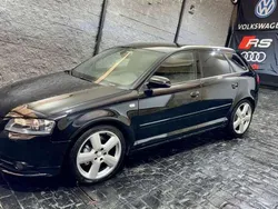Negro Usado 2007 Audi A3 Sportback S-Line Utilitario | 6999 € (Precio justo)