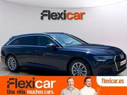 Azul Usado 2018 Audi A6 Familiar | 30.990 € (Precio justo)