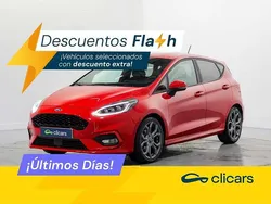 Blanco Usado 2018 Ford Fiesta ST-Line Utilitario | 12.390 € (Precio justo)