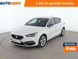 Blanco Usado 2021 Seat Leon FR Berlina | 21.599 € (Precio justo)