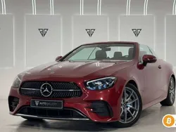 Rojo Usado 2022 Mercedes E220 Descapotable | 51.900 € (Caro)