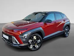 Rojo ultimate (techo negro) Usado 2024 Hyundai Kona Blackline SUV | 24.990 € (Caro)