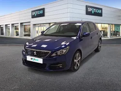 Azul Usado 2019 Peugeot 308 Allure Berlina | 13.400 € (Precio justo)