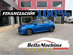 Azul Usado 2021 Peugeot 208 Allure Utilitario | 10.950 €