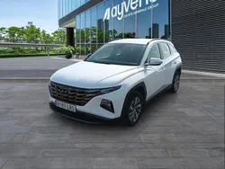 Blanco Usado 2021 Hyundai Tucson SUV | 24.900 € (Precio justo)