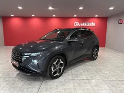 Gris Usado 2021 Hyundai Tucson SUV | 29.400 € (Un poco caro)