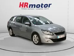 Gris Usado 2017 Peugeot 308 Style Familiar | 9610 € (Precio justo)