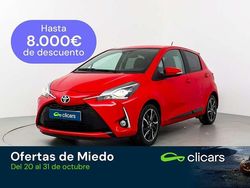 Rojo Usado 2017 Toyota Yaris Utilitario | 12.390 € (Precio justo)