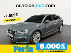 Gris Usado 2018 Audi A3 S-Line Berlina | 19.900 € (Precio justo)