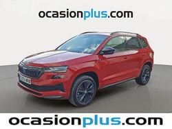 Rojo Usado 2024 Skoda Karoq SportLine SUV | 28.991 € (Precio justo)