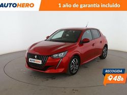 Rojo Usado 2021 Peugeot 208 Allure Utilitario | 10.799 € (Precio justo)