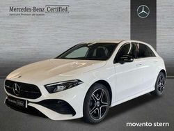Blanco polar pintura unicolor Usado 2023 Mercedes A250 AMG line Utilitario | 37.850 € (Caro)