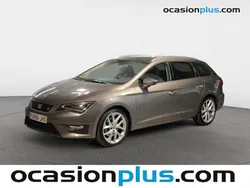 Gris Usado 2015 Seat Leon ST FR Familiar | 14.500 € (Precio justo)