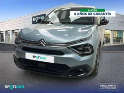 Azul Usado 2024 Citroën e-C4 Feel Berlina | 27.690 € (Un poco caro)
