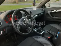 Negro Usado 2008 Audi A3 Sportback Ambition Berlina | 6000 € (Precio justo)
