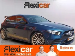 Azul Usado 2019 Mercedes A140 AMG Berlina | 33.890 €