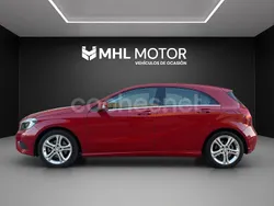 Rojo Usado 2016 Mercedes A200 Style Berlina | 18.480 € (Precio justo)