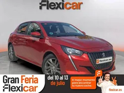 Rojo Usado 2021 Peugeot 208 Active Utilitario | 12.490 € (Precio justo)