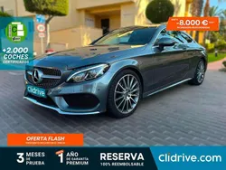 Gris Usado 2019 Mercedes C220 Coupe | 33.190 € (Precio justo)