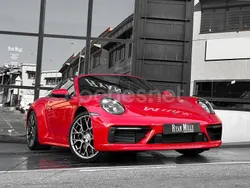 Rojo Usado 2021 Porsche 911 Targa 4S Descapotable | 195.900 €