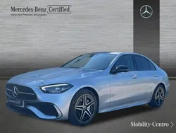 Plata hightech Usado 2024 Mercedes C220 AMG line Berlina | 43.900 € (Buen precio)