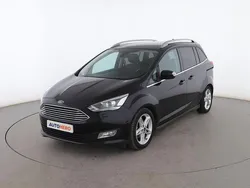 Negro Usado 2017 Ford Grand C-Max Titanium Monovolumen | 12.999 € (Precio justo)