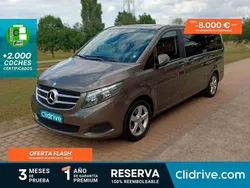 Marrón Usado 2017 Mercedes V220 Exclusive Monovolumen | 26.790 € (Super precio)