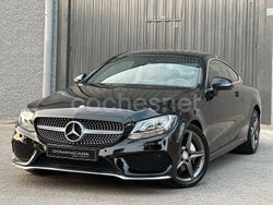 Negro Usado 2016 Mercedes C220 AMG line Coupe | 21.500 € (Buen precio)