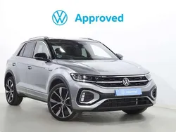 Plateado Usado 2024 VW T-Roc R-line SUV | 36.900 €
