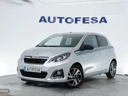 Plateado Usado 2017 Peugeot 108 Collection Utilitario | 8250 € (Precio justo)