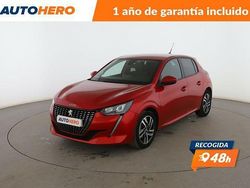 Rojo Usado 2021 Peugeot 208 Allure Utilitario | 10.599 € (Precio justo)