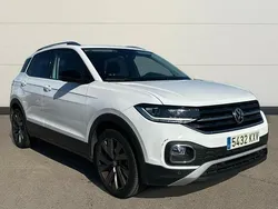 Blanco Usado 2019 VW T-Cross Edition SUV | 18.000 € (Un poco caro)