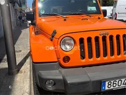 Naranja Usado 2013 Jeep Wrangler Unlimited Sahara SUV | 35.000 € (Precio justo)