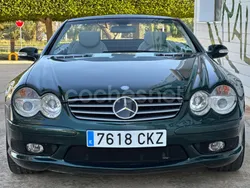 Verde Usado 2003 Mercedes SL350 Descapotable | 21.999 € (Un poco caro)