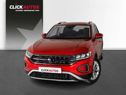 Rojo Usado 2022 VW T-Roc Life SUV | 18.450 € (Precio justo)