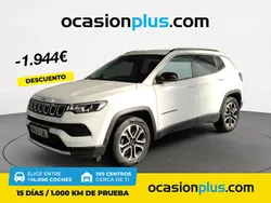 Blanco Usado 2022 Jeep Compass Limited SUV | 21.390 € (Precio justo)