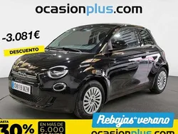 Negro Usado 2022 Fiat 500e Action Utilitario | 11.819 € (Buen precio)