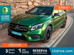 Verde Usado 2017 Mercedes GLA220 Urban SUV | 24.490 € (Un poco caro)