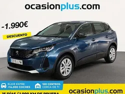 Azul Usado 2022 Peugeot 3008 Active Monovolumen | 19.900 € (Precio justo)